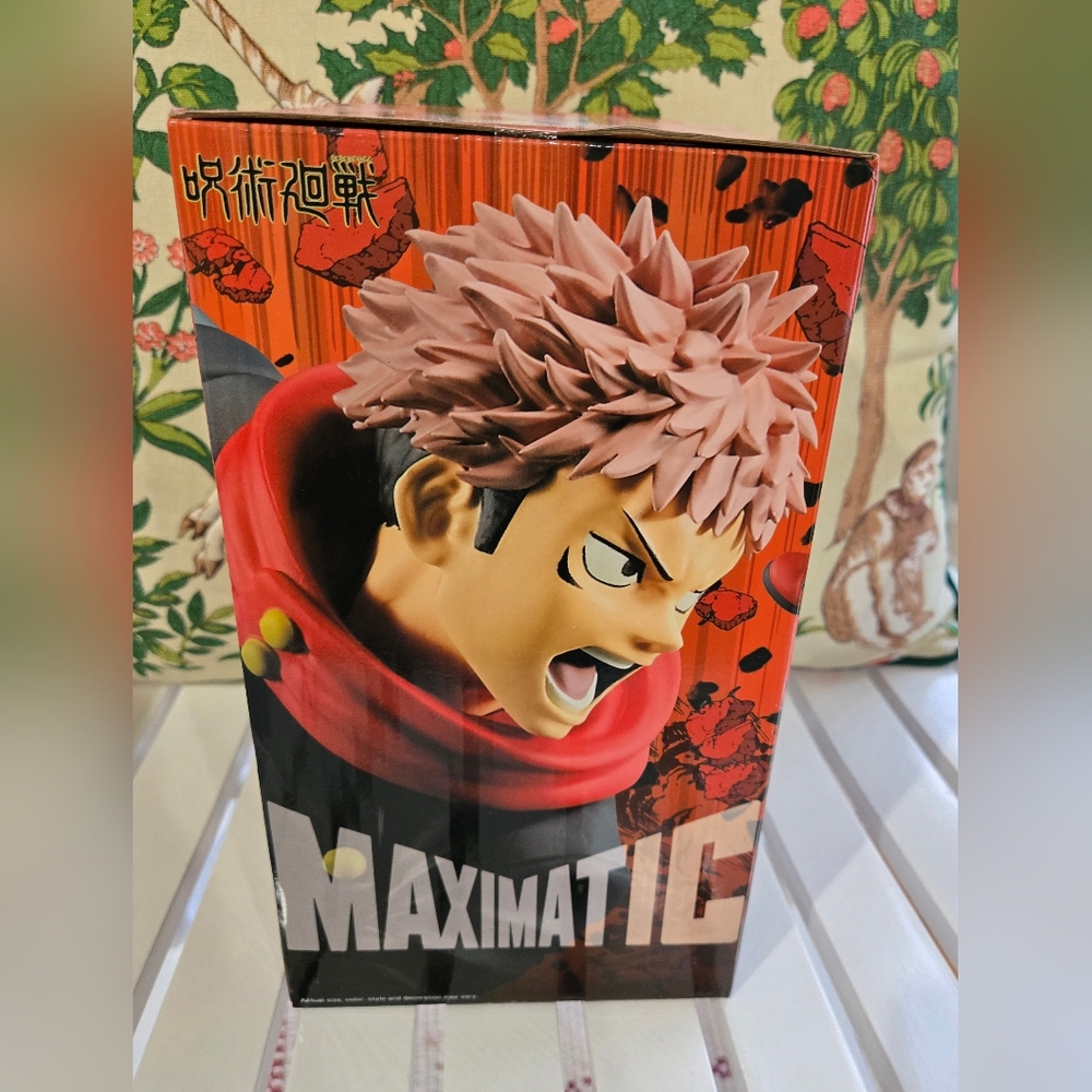 Jujutsu Kaisen Maximatic Yuji Itadori Statue Figure Bandai Banpresto New Anime